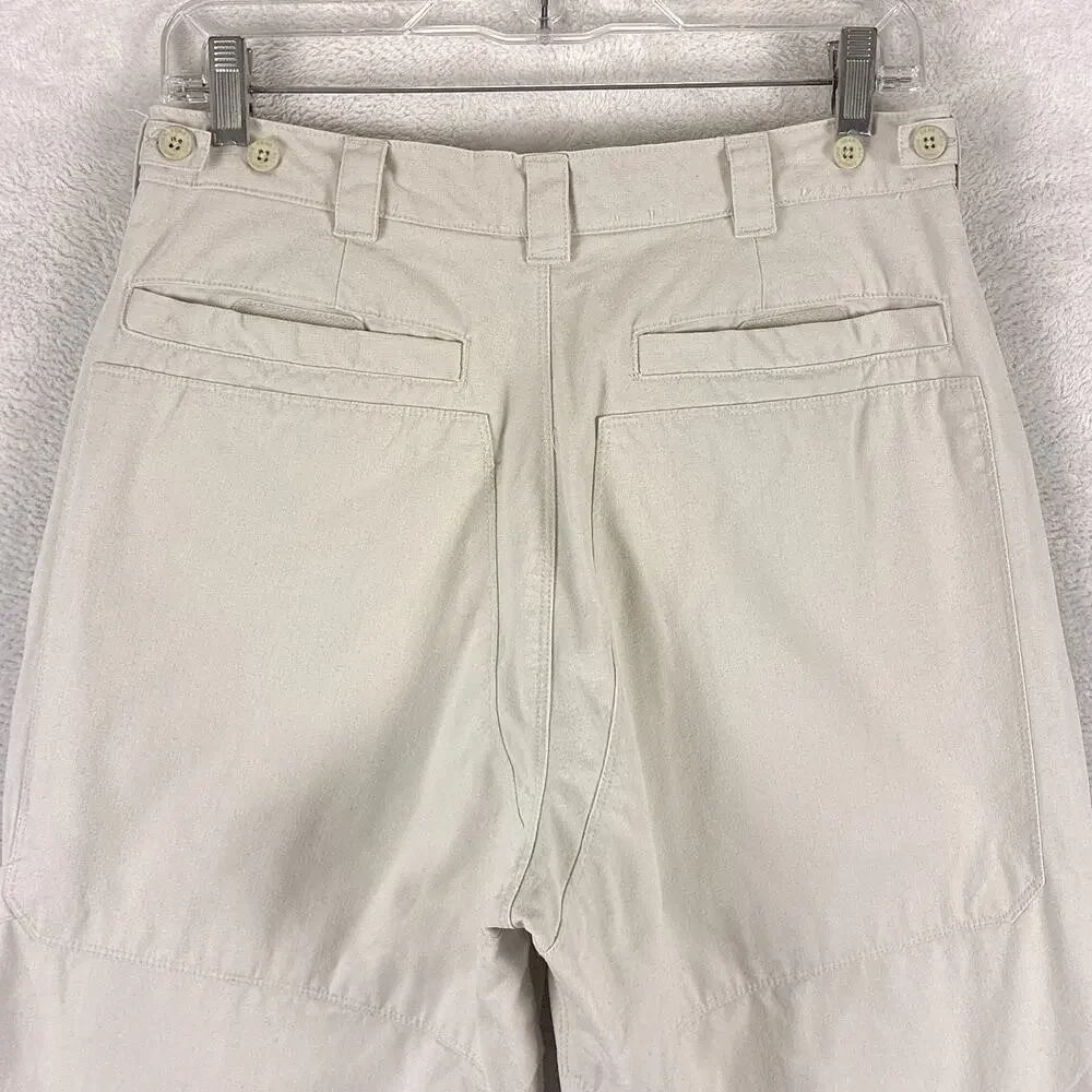 VTG Nike ACG Pants Mens 30 Khaki Double Knee Workwear Utility Hiking Skate Y2K
